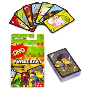 Juego de Cartas UNO Minecraft miniatura 2